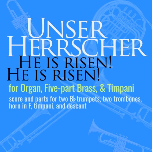 Covers HymnDescants Album EasterBrass Unser Herrscher 1 250